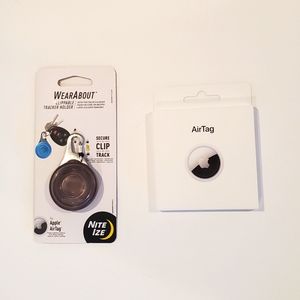 Apple AirTag and Holder